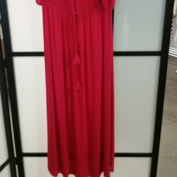 Long maxi dress off shoulder - Picture 4 of 6
